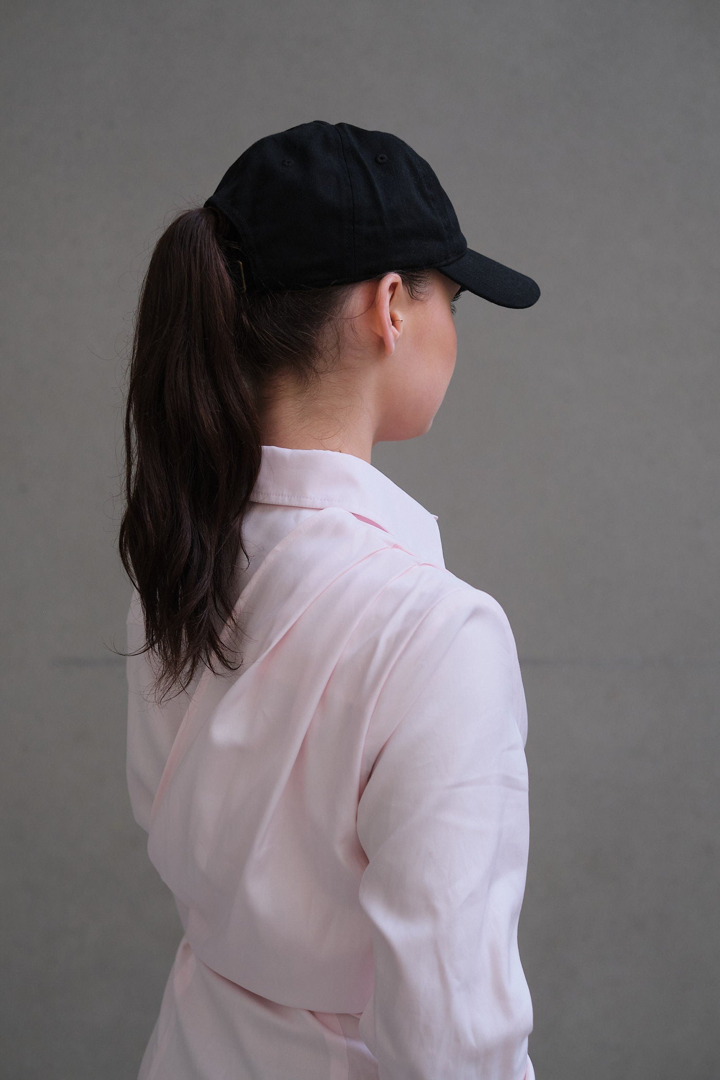 CHABELLA Organic Cotton Baseball Cap Black